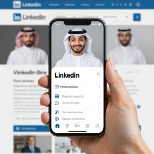 إنشاء حساب لينكد إن احترافي