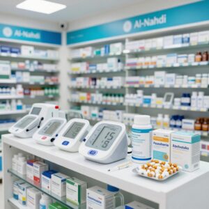الأجهزة الطبية والمكملات الغذائية في النهدي