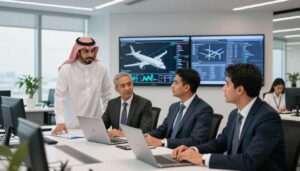 الملاحة الجوية السعودية فريق العمل المحترف