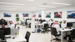 بيئة العمل في شركة توكيلات الجزيرة للسيارات