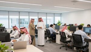 بيئة عمل احترافية في شركة جال