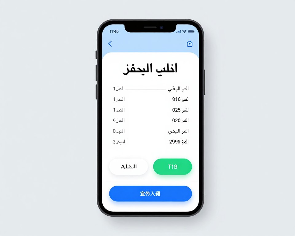 تطبيقات التعلم الإلكتروني للاختبار التحصيلي