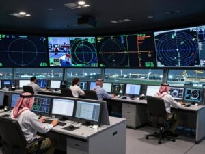 خدمات الملاحة الجوية السعودية مركز التحكم الجوي
