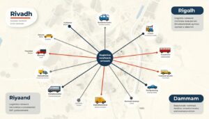 شبكة مواقع شركة جال في السعودية