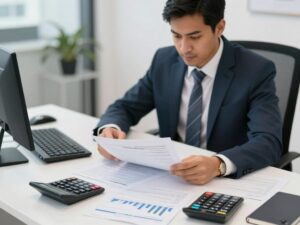محلل محاسبة الضرائب والزكاة