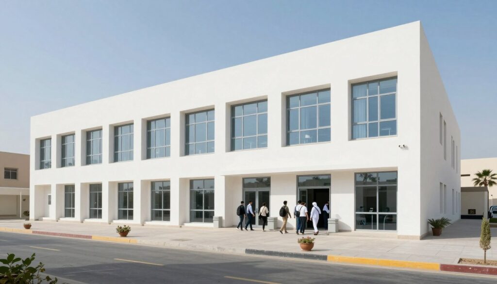 مركز اختبار التحصيلي - مبنى الاختبار