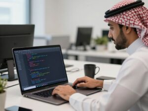 مطور برمجيات يعمل في شركة ثمانية مطور برمجيات يعمل في شركة ثمانية