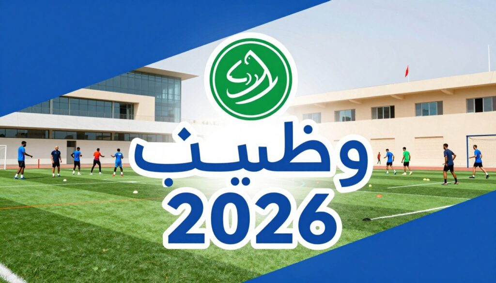 وظائف الأكاديمية السعودية الرياضية 2026 مع شعار الأكاديمية