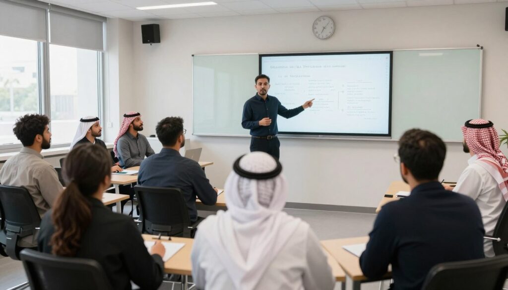 التطوير المهني لمساعد معلم في المملكة العربية السعودية