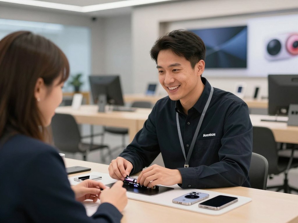 الدعم التقني لعملاء آبل