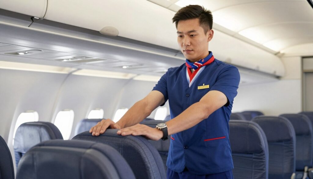 اللياقة البدنية لطاقم الطائرة