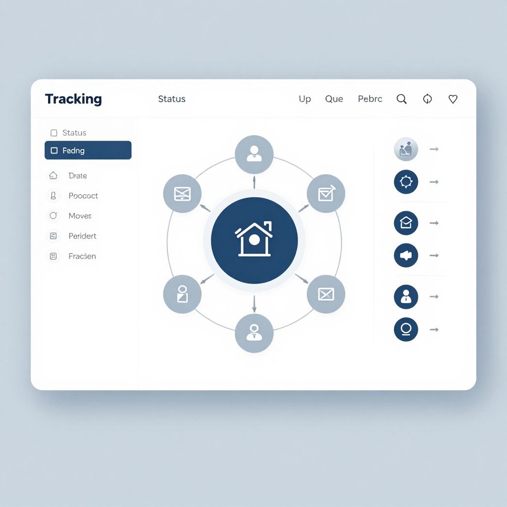 المتابعة المستمرة لحالة الطلب