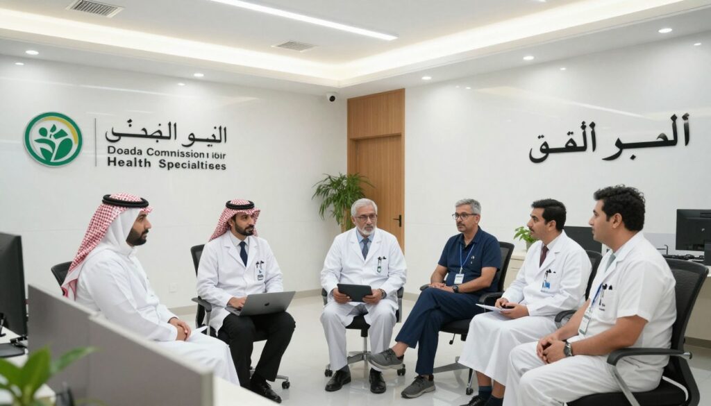 الهيئة السعودية التخصصات الصحية مقر الرياض