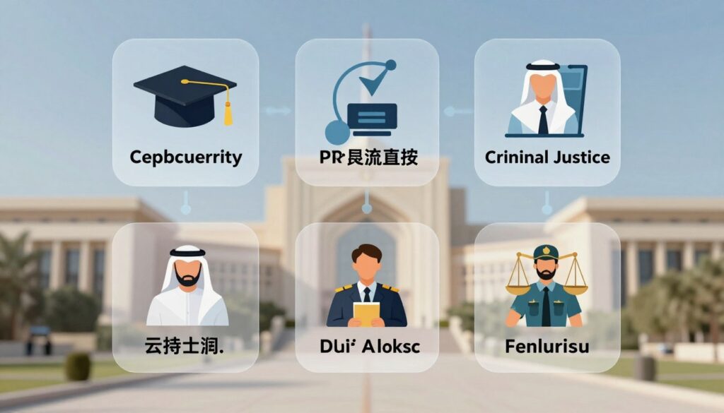 برامج الدراسات العليا في العلوم الأمنية والتحقيق الجنائي