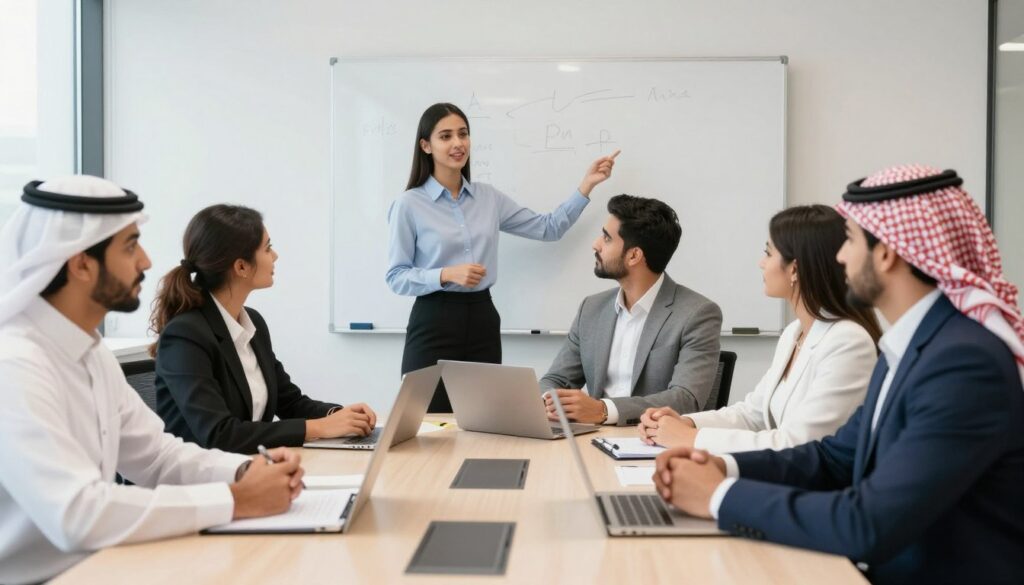 برنامج تطوير الخريجين في جلسة تدريبية تفاعلية بالرياض