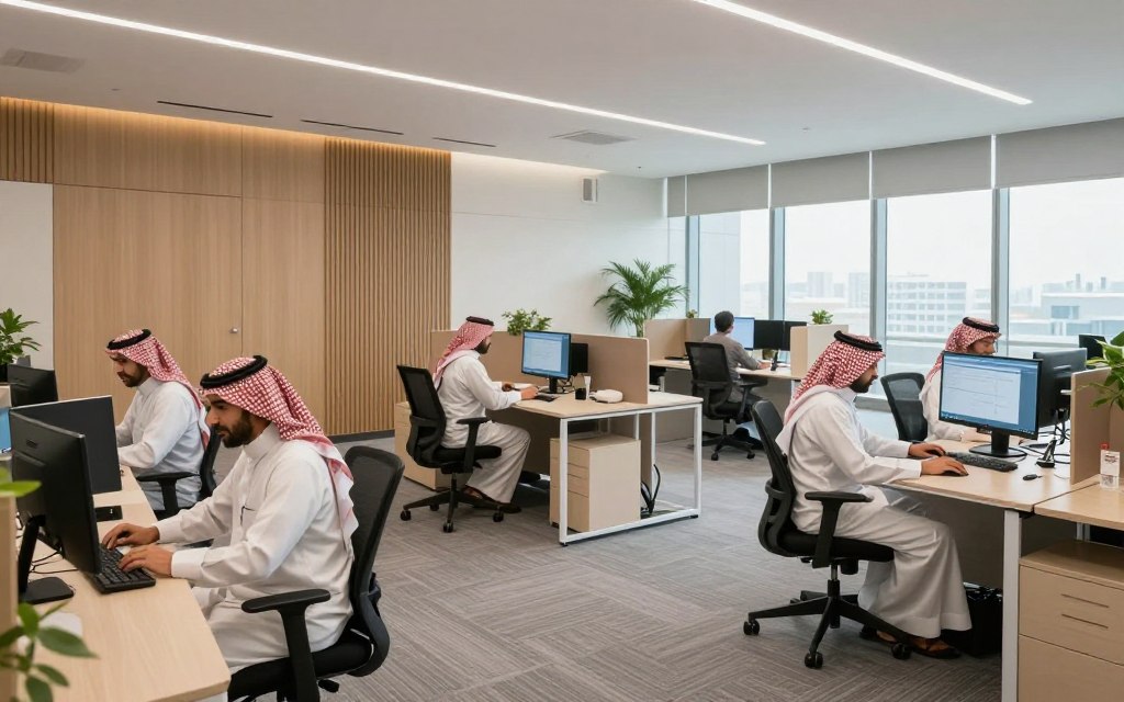 بيئة العمل في مركز إنفاذ