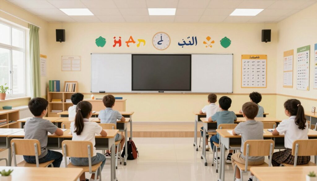 بيئة تعليمية حديثة لوظائف مساعد معلم