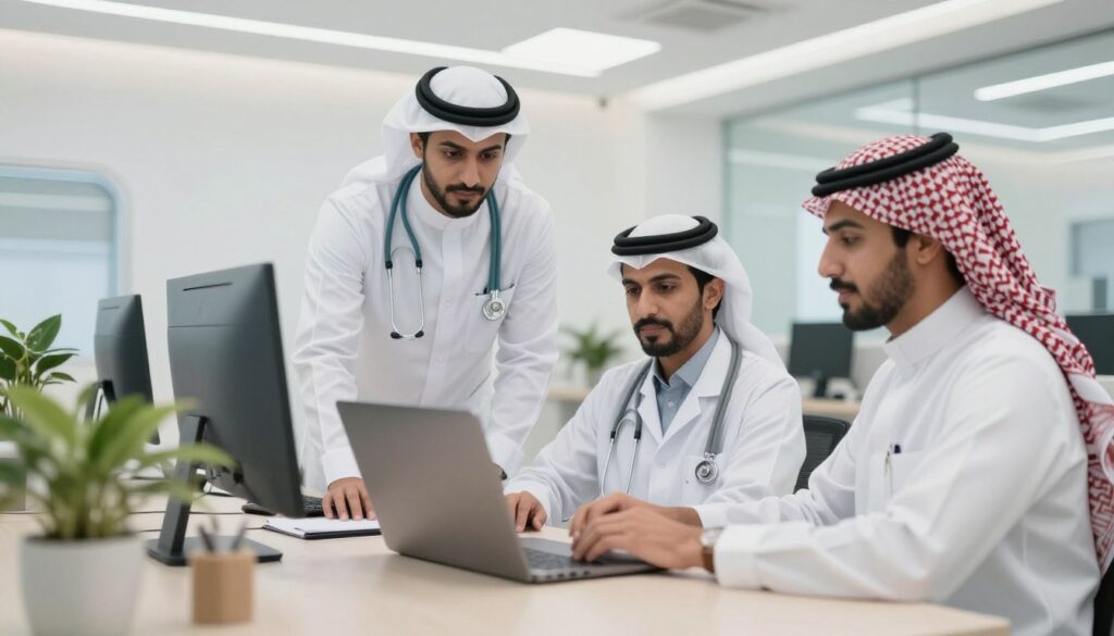 بيئة عمل احترافية في تجمع القصيم الصحي