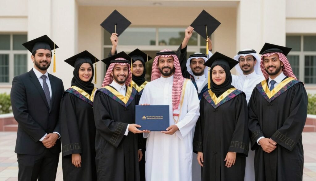 خريجون ناجحون من برنامج تطوير الخريجين بجامعة الملك سعود