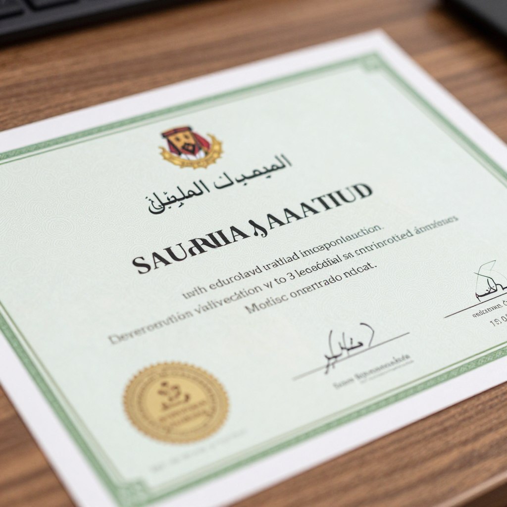 شهادة مؤهل للعمل كمساعد معلم