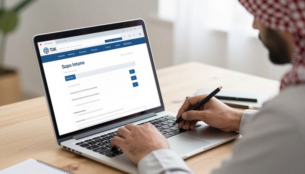 عملية التقديم الإلكتروني في برنامج تمهير