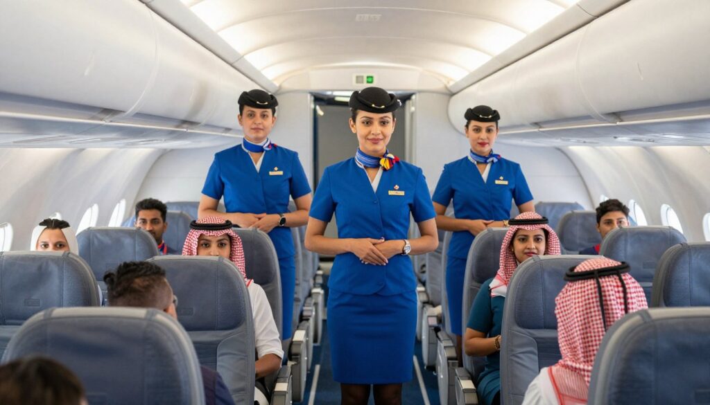 فريق الضيافة الجوية طيران ناس