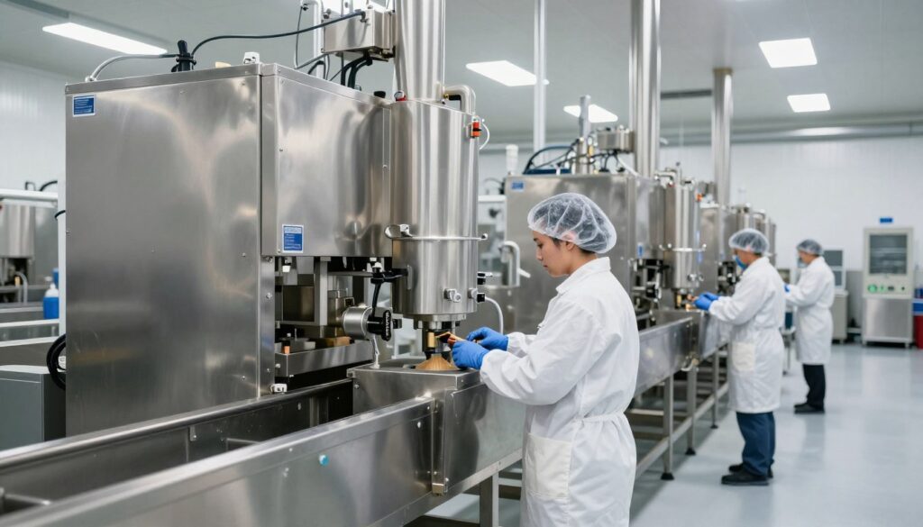 قسم الإنتاج في مصانع المراعي