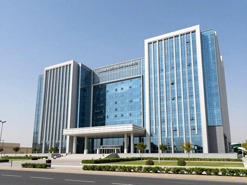 مبنى جامعة الملك سعود للعلوم الصحية ومرافقها الطبية الحديثة