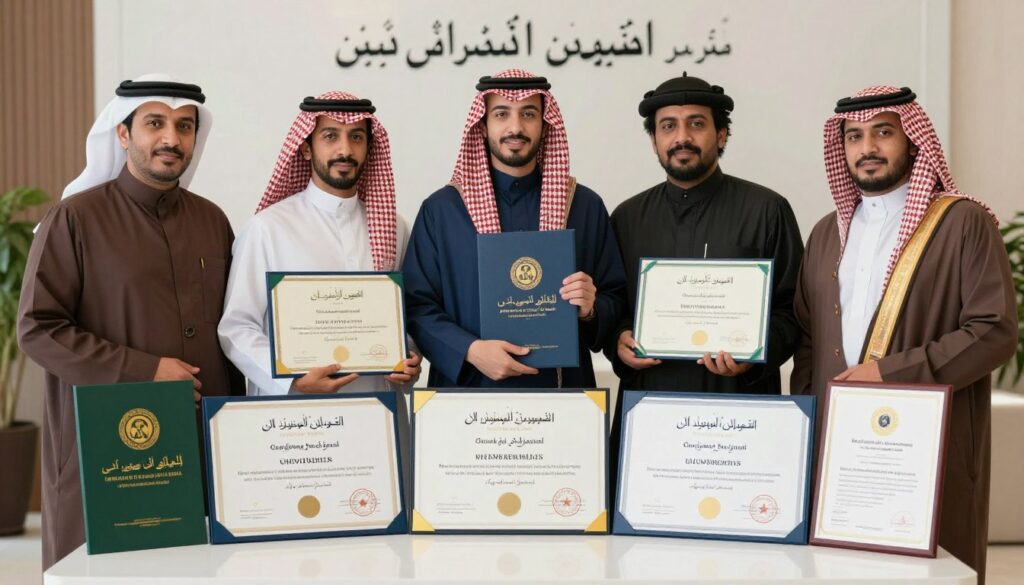 مجموعة من الشهادات والمؤهلات العلمية المطلوبة للعمل في سدافكو