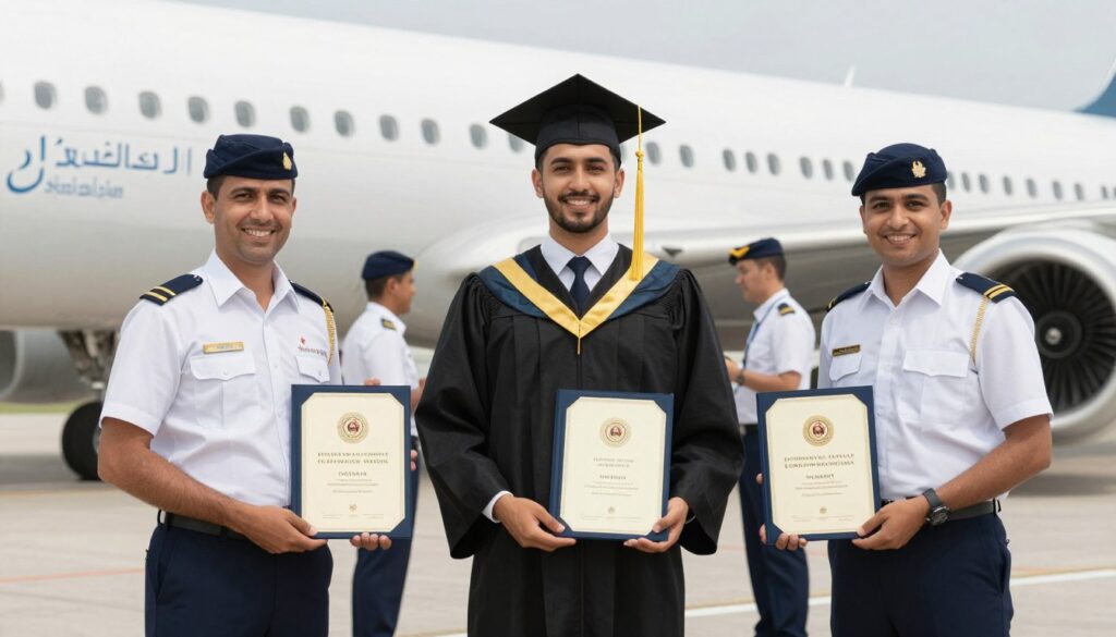 مزايا برنامج صيانة الطائرات المنتهي بالتوظيف