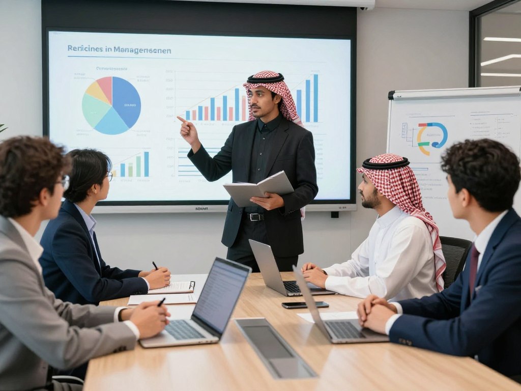 مسار الأعمال والإدارة في برنامج تطوير الخريجين