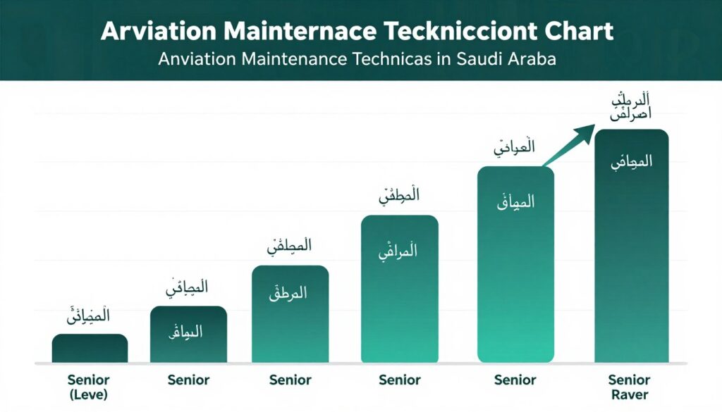 مسار النمو الوظيفي في صيانة الطائرات