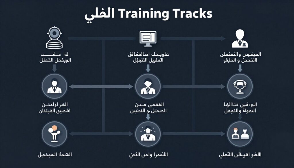 مسارات التدريب في برنامج تطوير الخريجين