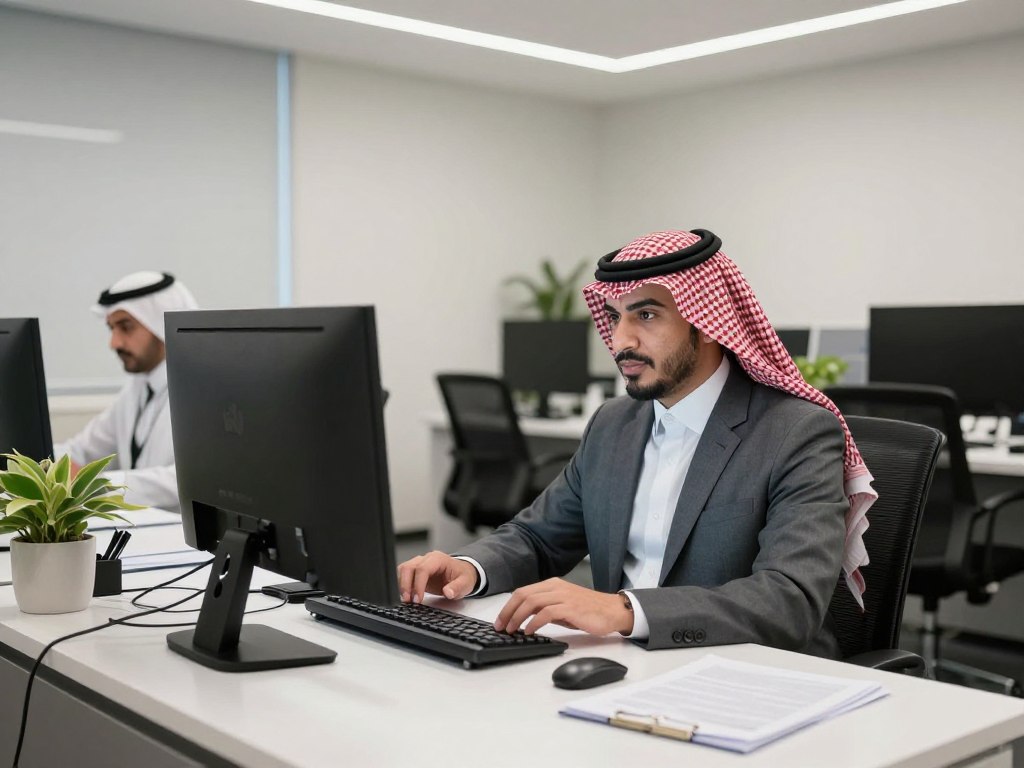موظف إداري في وزارة الطاقة السعودية