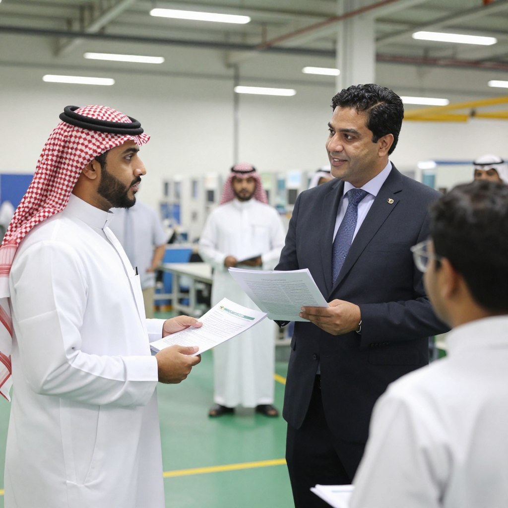 موظف جديد في برنامج التدريب