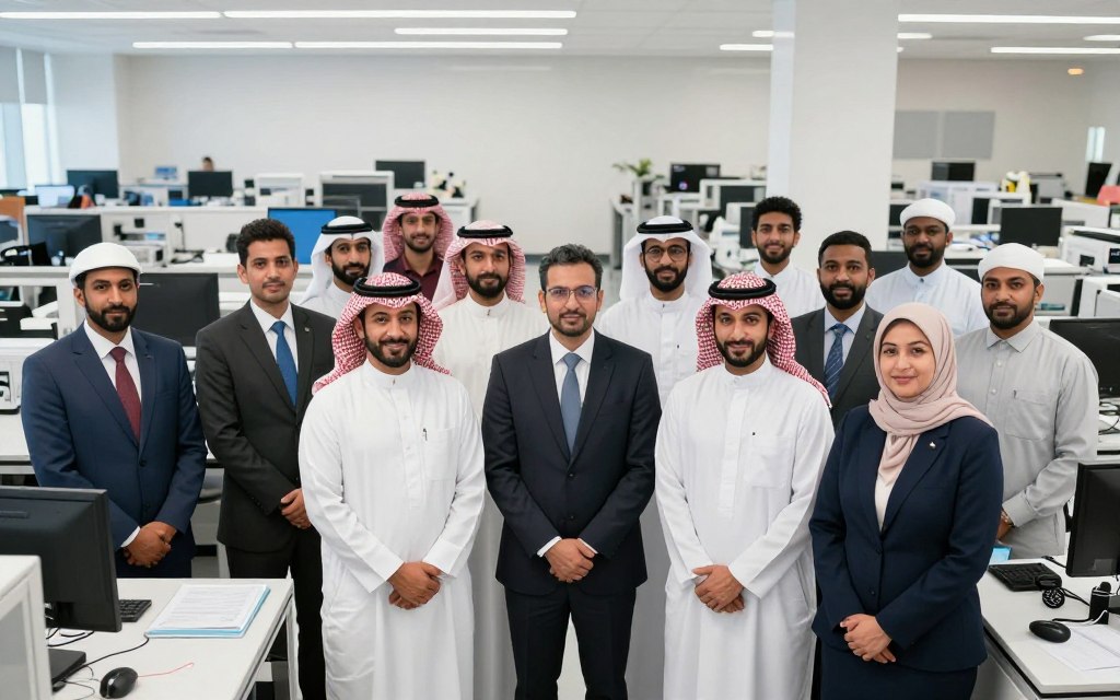 موظفو شركة المراعي في بيئة العمل